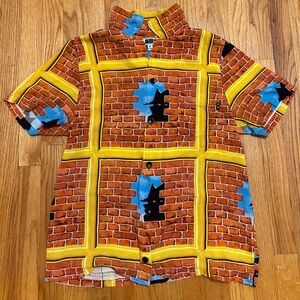 real bad man button up